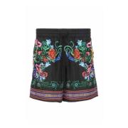 Zwarte Shorts Versace Jeans Couture , Multicolor , Heren