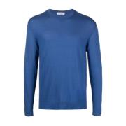 Knitwear PT Torino , Blue , Heren