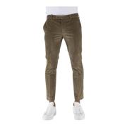 Slim-fit Trousers PT Torino , Green , Heren