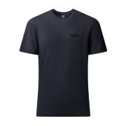 Klassiek Navy Blauw Heren T-Shirt Fusalp , Black , Heren