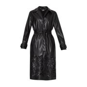 Belted Coats Liu Jo , Black , Dames