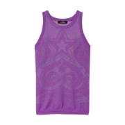 Paarse Sparkling Grape Tanktop Actitude , Purple , Dames