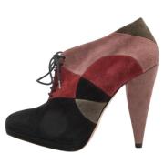 Pre-owned Suede boots Prada Vintage , Multicolor , Dames