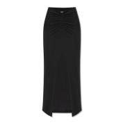 Rokaya rok met plooien IRO , Black , Dames