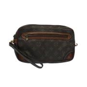 Pre-owned Canvas louis-vuitton-bags Louis Vuitton Vintage , Brown , Da...