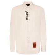 Wit Overhemd Just Cavalli , White , Heren