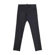 Slim-Fit Chino Broek Dsquared2 , Black , Heren