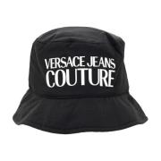 Hats Versace Jeans Couture , Black , Heren