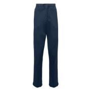 Straight Trousers Corneliani , Blue , Heren