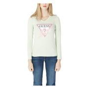 LS VN Icon TEE Guess , Green , Dames