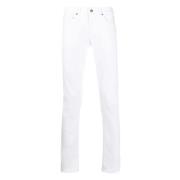 Slim-fit Jeans Dondup , White , Heren