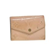 Pre-owned Leather key-holders Louis Vuitton Vintage , Beige , Dames