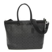Pre-owned Canvas shoulder-bags Coach Pre-owned , Gray , Dames
