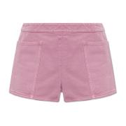 Alibi katoenen shorts Max Mara , Purple , Dames