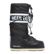 Boots Moon Boot , Black , Heren