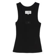 Sleeveless Tops MM6 Maison Margiela , Black , Dames