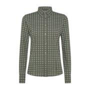 Tailored Oxford Shirt RRD , Green , Dames