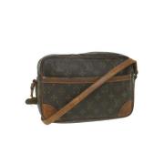 Pre-owned Canvas louis-vuitton-bags Louis Vuitton Vintage , Brown , Da...