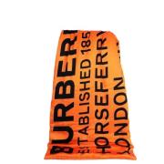 Pre-owned Polyester scarves Burberry Vintage , Orange , Dames
