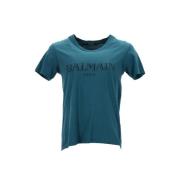 Pre-owned Cotton tops Balmain Pre-owned , Green , Dames