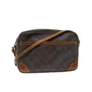 Pre-owned Canvas louis-vuitton-bags Louis Vuitton Vintage , Brown , Da...