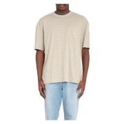 T-Shirts Études , Beige , Heren