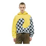 Sweatshirts Hoodies ERL , Yellow , Heren