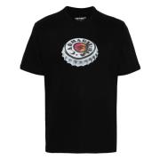 T-Shirts Carhartt Wip , Black , Heren