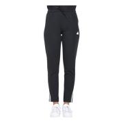 Performance Zwarte Slim 3-Stripes Broek Adidas , Black , Dames