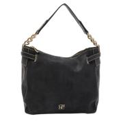 Pre-owned Leather handbags Carolina Herrera Pre-owned , Black , Dames