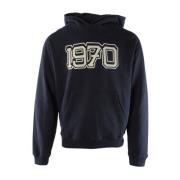 Blauwe Oversized Sweater voor Heren Kenzo , Blue , Heren