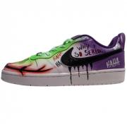 Customized Joker Sneakers Unisex Nike , Multicolor , Heren