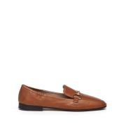 Leren Mocassin Pomme D'or , Brown , Dames