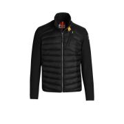 Jayden Zwart Bimateriaal Jack Parajumpers , Black , Heren