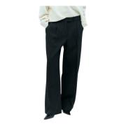 Trousers The Row , Black , Dames