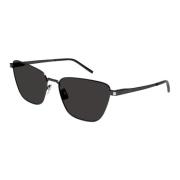 Black/Grey Sunglasses SL 553 Saint Laurent , Black , Dames