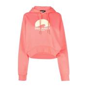 Hoodies Dsquared2 , Pink , Dames