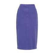 Midi Skirts Max Mara , Purple , Dames