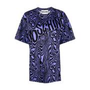 T-Shirts Moschino , Blue , Dames