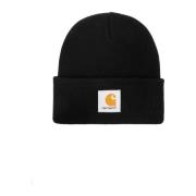 Beanie met logo Carhartt Wip , Black , Heren