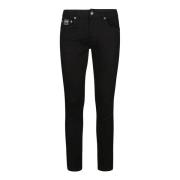 Zwarte Skynny Smalle Dundee Jeans Versace Jeans Couture , Black , Here...