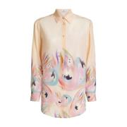 Long Sleeve Tops Etro , Beige , Dames