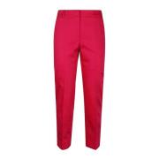 Slim-fit Trousers Max Mara Weekend , Red , Dames