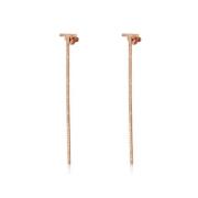 Pre-owned Rose Gold earrings Tiffany & Co. Pre-owned , Gray , Dames