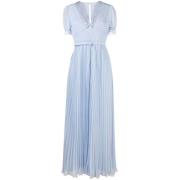 Maxi Dresses Self Portrait , Blue , Dames