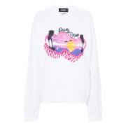 Sweatshirts Dsquared2 , White , Dames