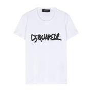 T-Shirts Dsquared2 , White , Dames