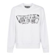 Sweatshirts Versace Jeans Couture , White , Heren