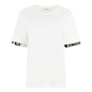 T-Shirts Paco Rabanne , White , Dames