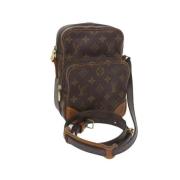 Pre-owned Canvas louis-vuitton-bags Louis Vuitton Vintage , Brown , Da...